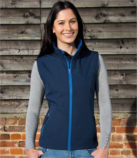 Result Core Ladies Printable Soft Shell Bodywarmer